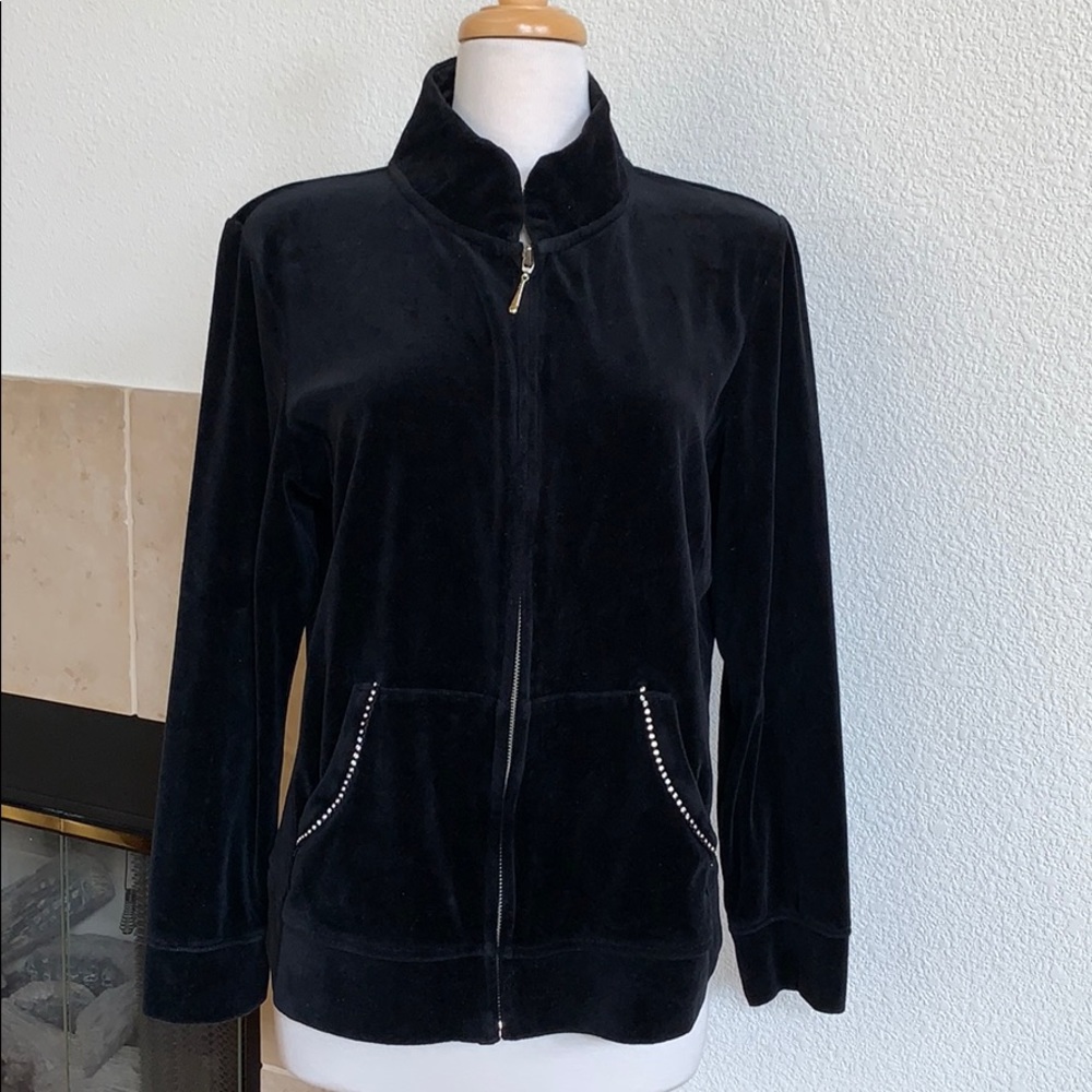 LIGHTWEIGHT VELOUR JACKET